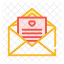 Loving Message Letter Icon