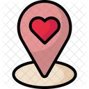 Dating Place Location Icon