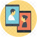 Dating Online Virtual Icon