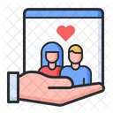 Dating Website Website Couple Icon