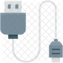 Datos Cable Micro Icono