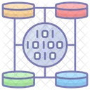 Volumen Tecnologia Base De Datos Icono
