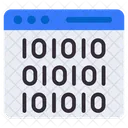 Datos binarios  Icono