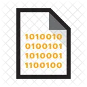 Datos binarios  Icono
