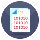 Datos binarios  Icono