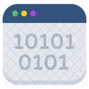 Datos Binarios Codigo Binario Codigo Digital Icono