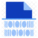 Datos Archivo Binario Icono