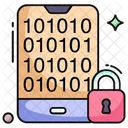 Datos Binarios Codigo Binario Sitio Web Binario Icono