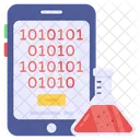 Datos Binarios Moviles Codigo Binario Movil Datos Binarios En Linea Icono