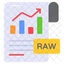 Raw Datos Negocios Icono