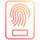 Sensor Datos Seguridad Icono