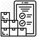 Datos De Inventario Registro De Existencias Existencias Icono