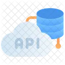 API Datos En La Nube Servidor Icon