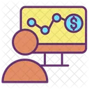 Grafico Del Mercado De Valores Datos Del Mercado De Valores Mercado De Valores Icono