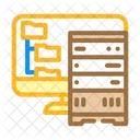 Datos del servidor  Icono