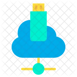 Datos en la nube  Icono