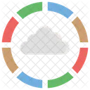 Datos en la nube  Icono