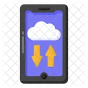 Datos en la nube  Icono