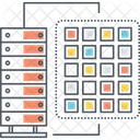 Datos Estructurados Base De Datos Estructura Icono