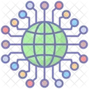 Datos Globales Mundo Globo Icono