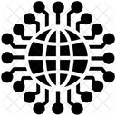 Datos Globales Mundo Globo Icono