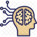 Datos Inteligentes Analisis Cerebro Icon