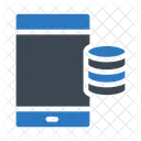 Movil Servidor Base De Datos Icono
