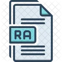 Ra Raw Datei Symbol