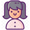 Daughter Family Woman Icon