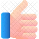 Daumen Hoch Gefallt Mir Hand Symbol