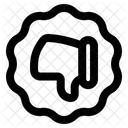 Daumen Runter Daumen Runter Nachteil Symbol