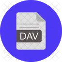 Dav File Format Icon