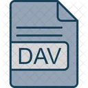 Dav File Format Icon