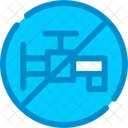 Nicht Wasser Verschwenden Symbol