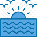 Dawn Evening Horizon Icon