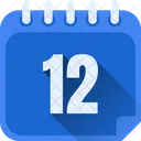 Day 12 Day 12 Number 12 Icon