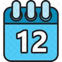 Day Calendar Schedule Icon