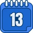 Day 13 Day 13 Number 13 Icon