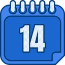 Day 14 Day 14 Number 14 Icon