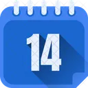 Day 14 Day 14 Number 14 Icon
