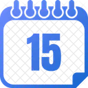 Day 15 Day 15 Number 15 Icon
