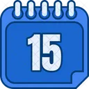 Day 15 Day 15 Number 15 Icon