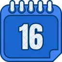 Day 16 Day 16 Number 16 Icon