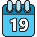 Day Calendar Schedule Icon