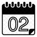 Nd Calendar Date Icon