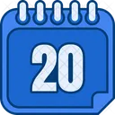 Day 20 Day 20 Number 20 Icon