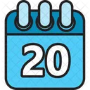 Day Calendar Schedule Icon