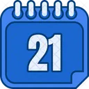 Day 21 Day 21 Number 21 Icon