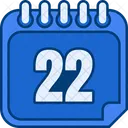 Day 22 Day 22 Number 22 Icon