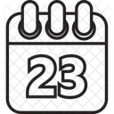 Day Calendar Schedule Icon